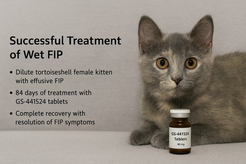 Latest company case about Successful Neurological FIP Treatment with GS‑441524